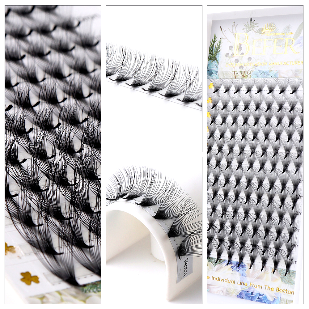 D Krul Wimpers Extensions Premade Fans Wimper Extensions