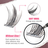  Selvkl&aelig;bende Lash Cluster Manga Diy Lash Extensions
