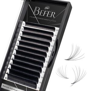 Zgjatje qerpik&euml;sh 0,05C Mix-8-15mm Easy Fan Volume Lashes 