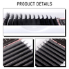W Shape Prodlužov&aacute;n&iacute; řas 7D Premade Fans Lashes Extensions