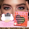 VYRILA Selfklewende Wimpergroepe Geen gom nodig Selfdoen Wimperverlengings Draagbare Pre-gegomde Muse Wimpers