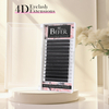 4D W Shape &ouml;gonfransf&ouml;rl&auml;ngning Premade Fan Lash Extension
