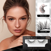 Faux Mink Cat Eye Wimpers Wispy 3D Fluffy Volume Strip Wimpers