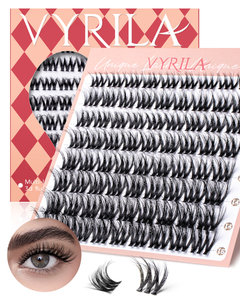 DIY Eyelashes At Home Natural Lash 80 stk. Lash Clusters