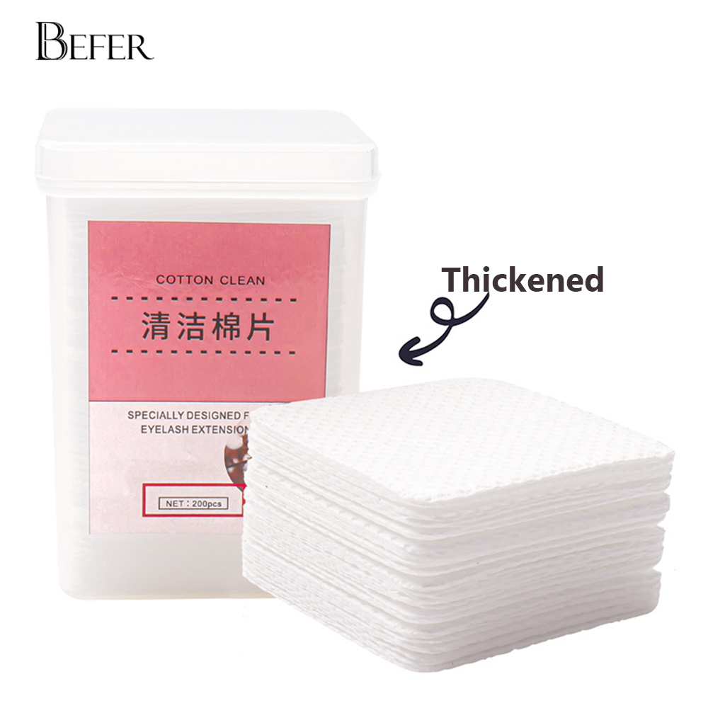 Wimperverlengende Gom Wipes Absorberende Sagte Wimper Gom Wipes